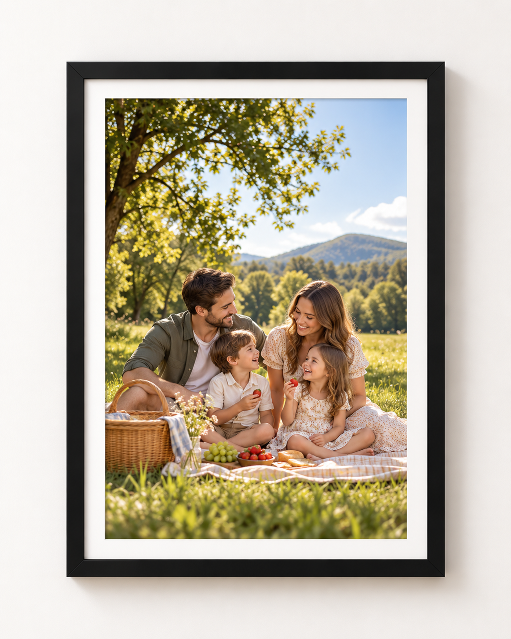 14" x 20" Custom Framed Photo
